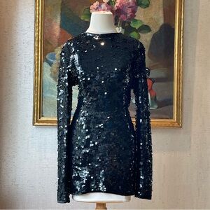 Vintage Sequin Mini Dress